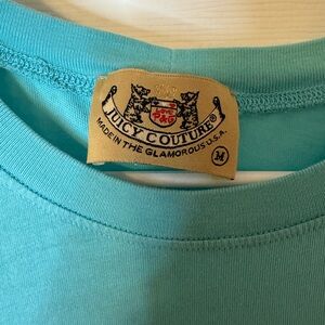 Juicy Couture - Size M - Teal blouse